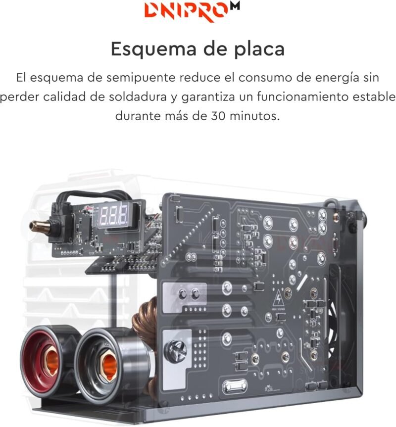 Máquina de soldar IGBT Dnipro-M SAB-14D MINI - Imagen 5