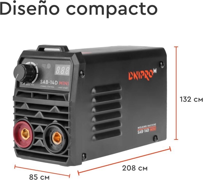 Máquina de soldar IGBT Dnipro-M SAB-14D MINI - Imagen 3