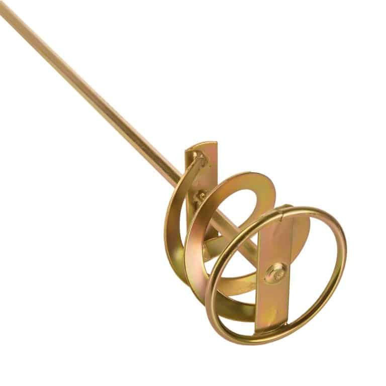 Accesorio mezclador para taladro MN-102 para trabajos de enlucido, 400x80mm