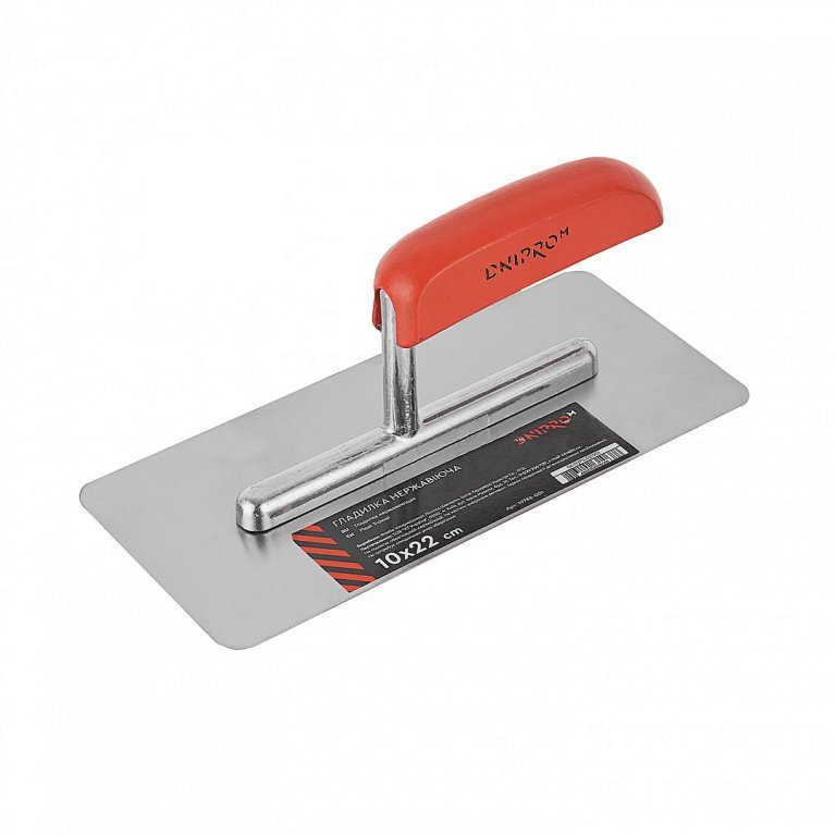 Alisadora de acero inoxidable 100x220 mm