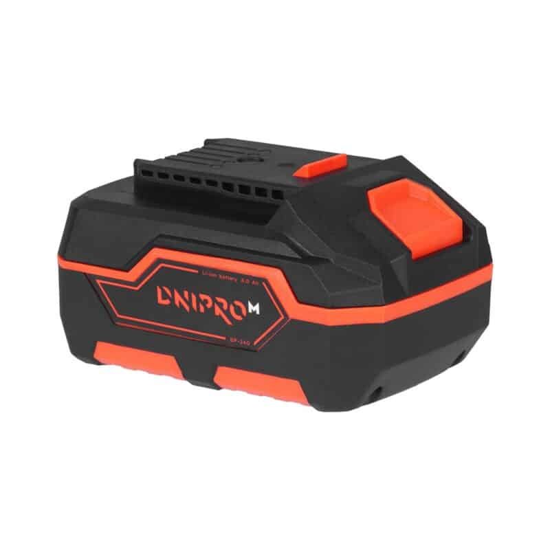 Amoladora inalámbrica Dnipro-M DGA-201BC Ultra +  Batería Dnipro-M BP-240 + Cargador FC-230 + Caja S-Box M100 - Imagen 14