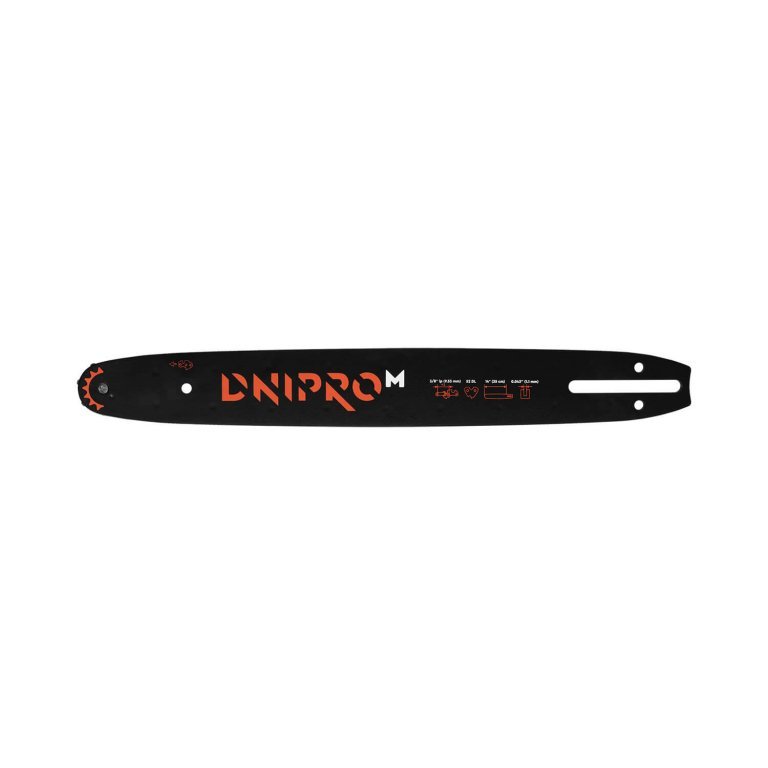 Barra de sierra Dnipro-M 35 cm 3/8"lp, 0.043", 52 DL