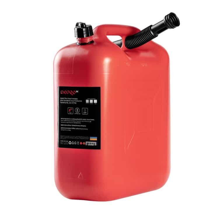 Bidón de plástico para combustibles y lubricantes Dnipro-M 20L