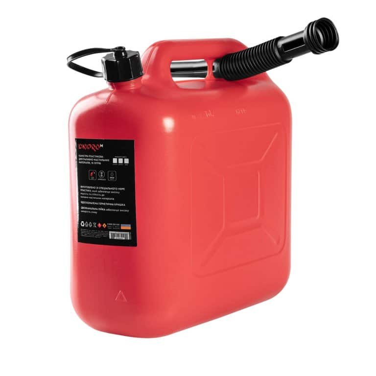 Bote de plástico para combustibles y lubricantes Dnipro-M 10L
