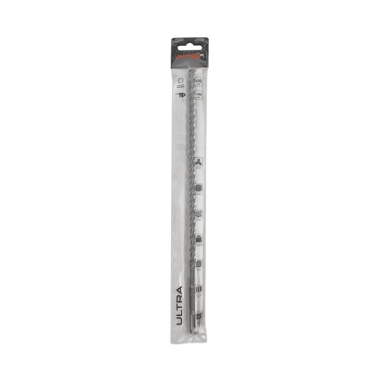Broca Dnipro-M ULTRA 10 mm 310 mm para hormigón, SDS+