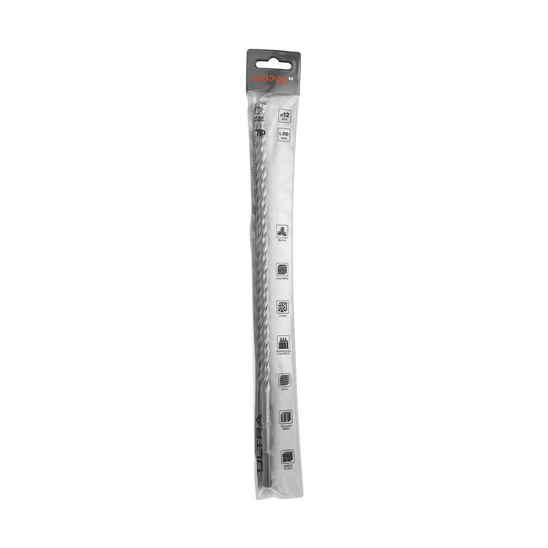 Broca Dnipro-M ULTRA 12 mm 310 mm para hormigón armado, SDS+