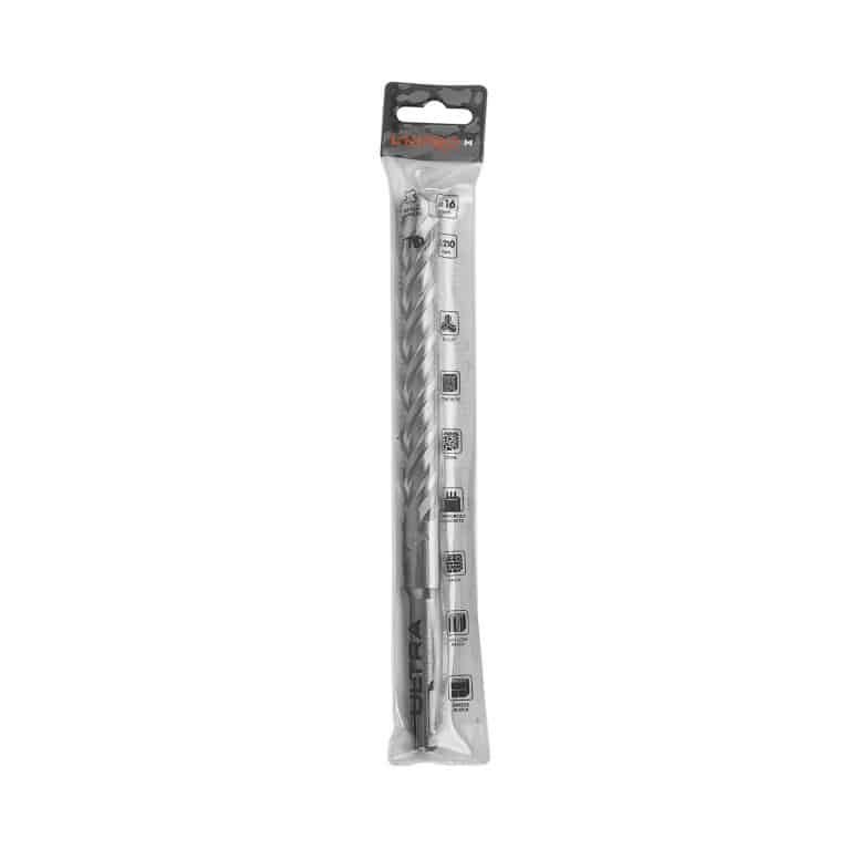 Broca Dnipro-M ULTRA 16 mm 210 mm para hormigón armado, SDS+