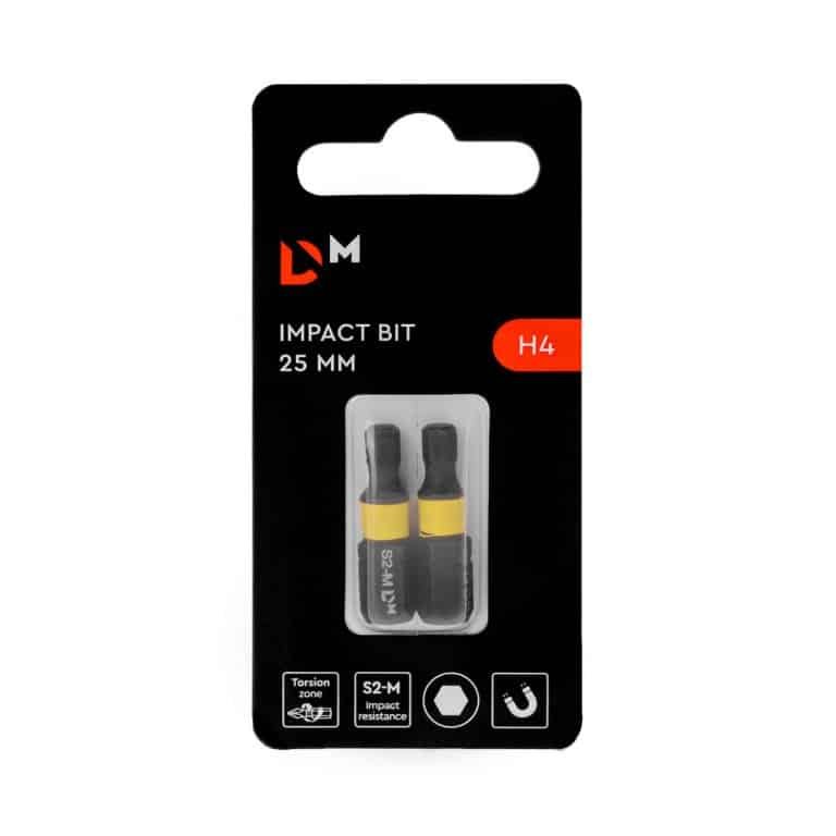 Broca Impacto Dnipro-H4 25 mm 2 uds.