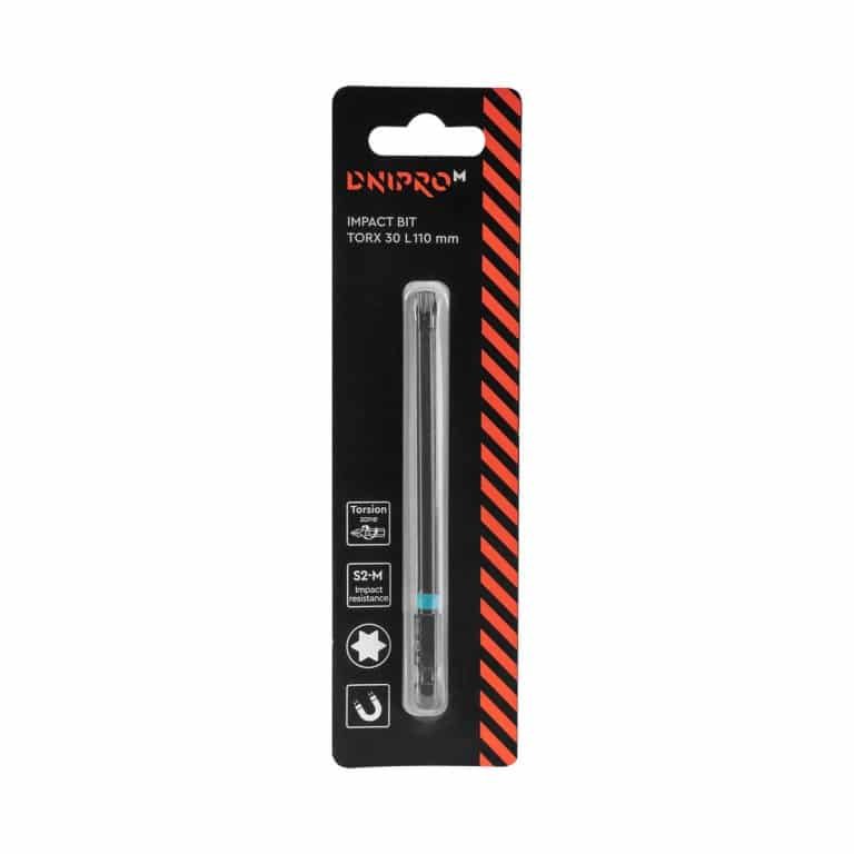 Broca Impacto Dnipro-M TORX 30 110 mm (S2)-M