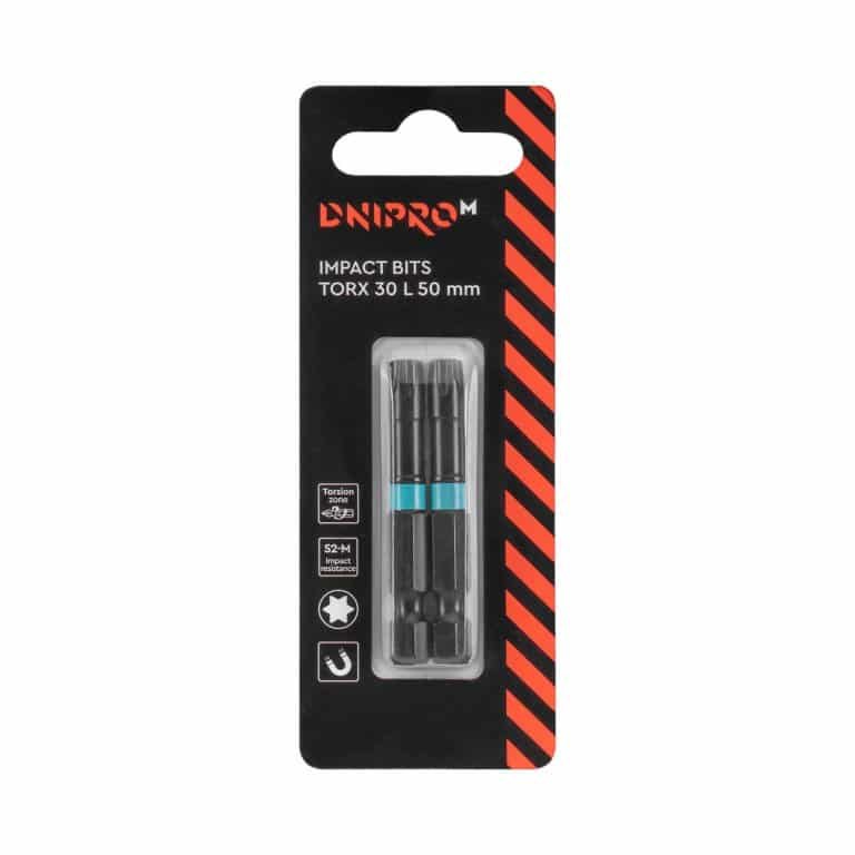 Broca Impacto Dnipro-M TORX 30 50 mm (S2)-M