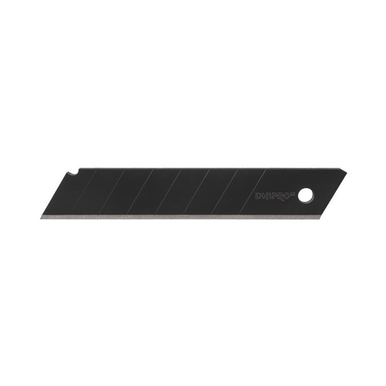 Cuchilla segmentada Dnipro-M ULTRA 18 mm SK2 negra 10 uds.