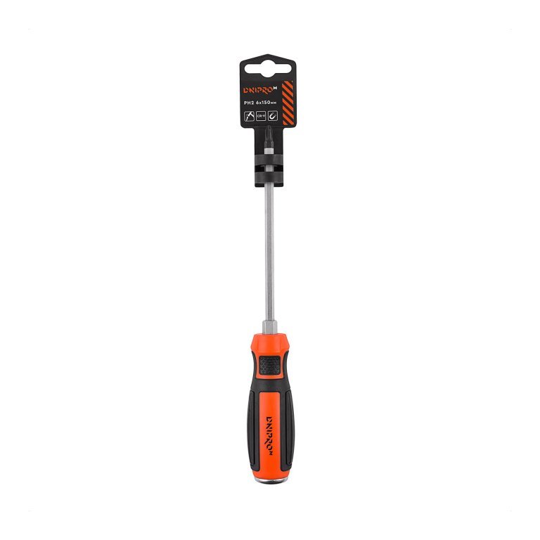 Destornillador de impacto Dnipro-M Phillips PH2 6*150, Cr-V