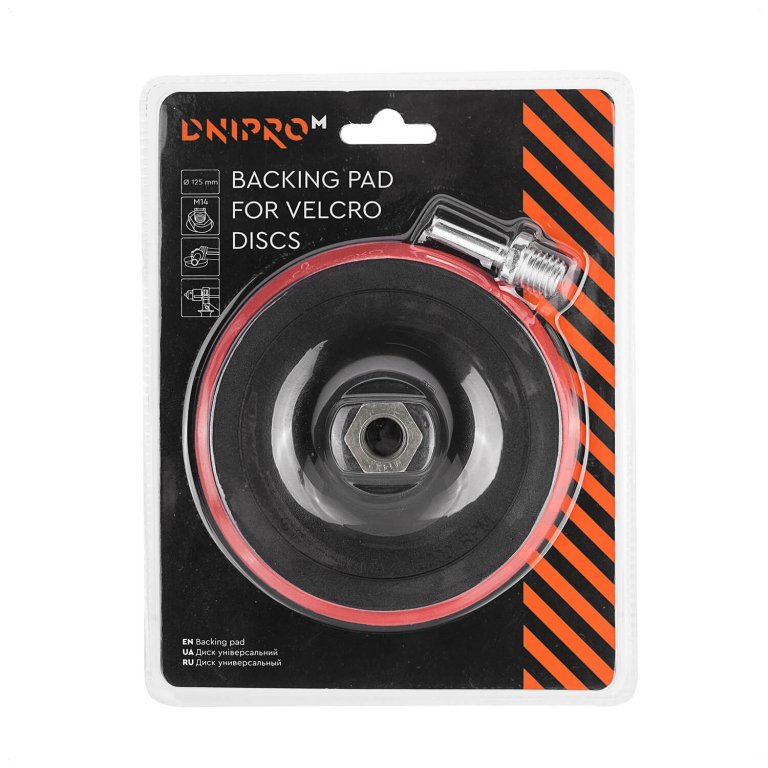Disco universal para discos abrasivoss Dnipro-M 10 mm (con adaptador de broca)