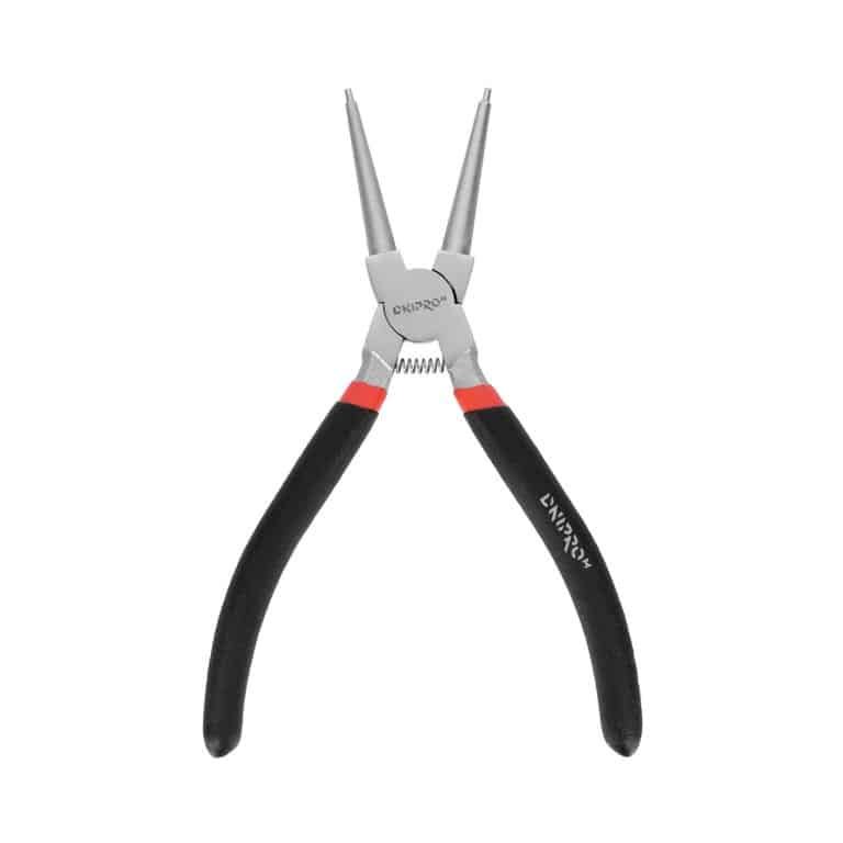Dnipro-M alicate para anillos de presión internos recto 180 mm