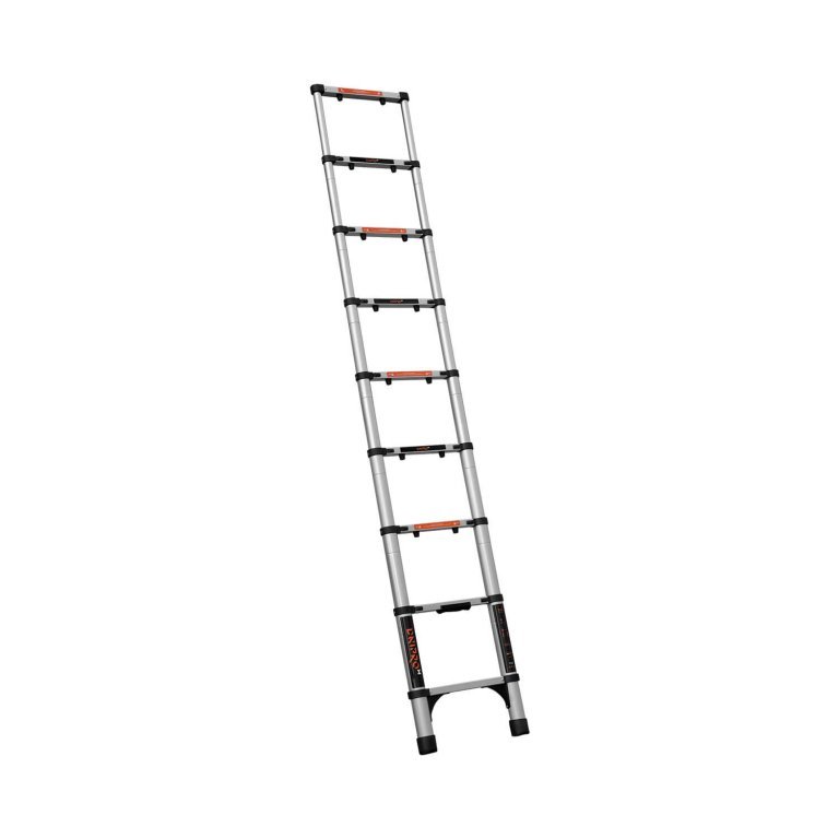 Escalera telescópica de aluminio Dnipro-M TL126 9 x 2,6 m