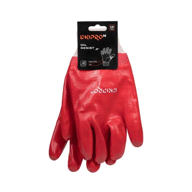 Guantes de protección Dnipro-M Oil Resist resistentes a aceites y combustibles talla 10