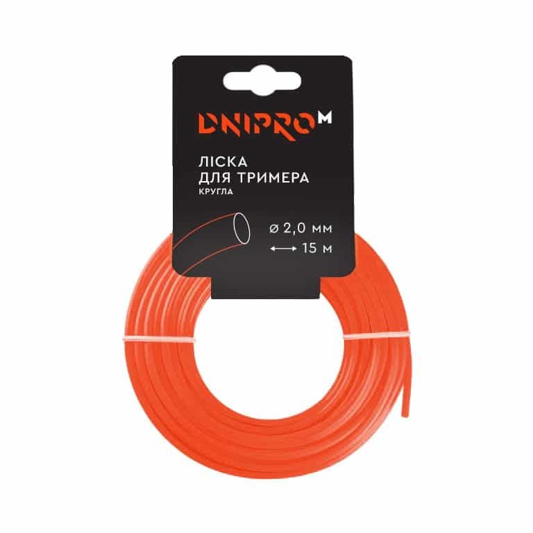 Hilo de corte Dnipro-M redondo 15 m 2,0 mm