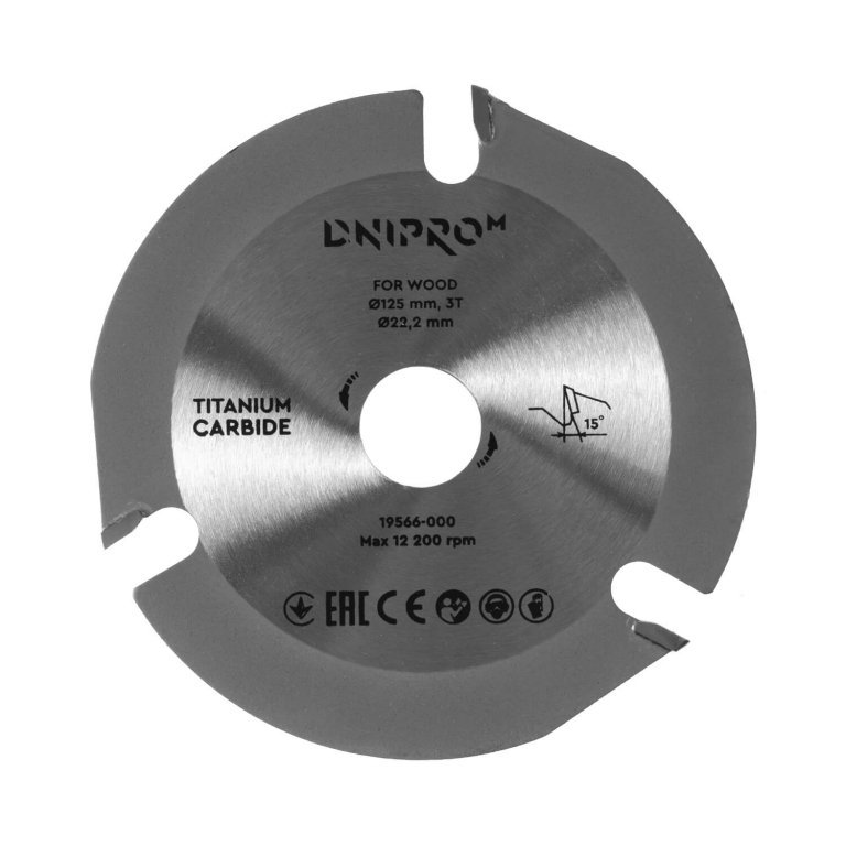 Hoja de sierra Dnipro-M 125 22.2 3T