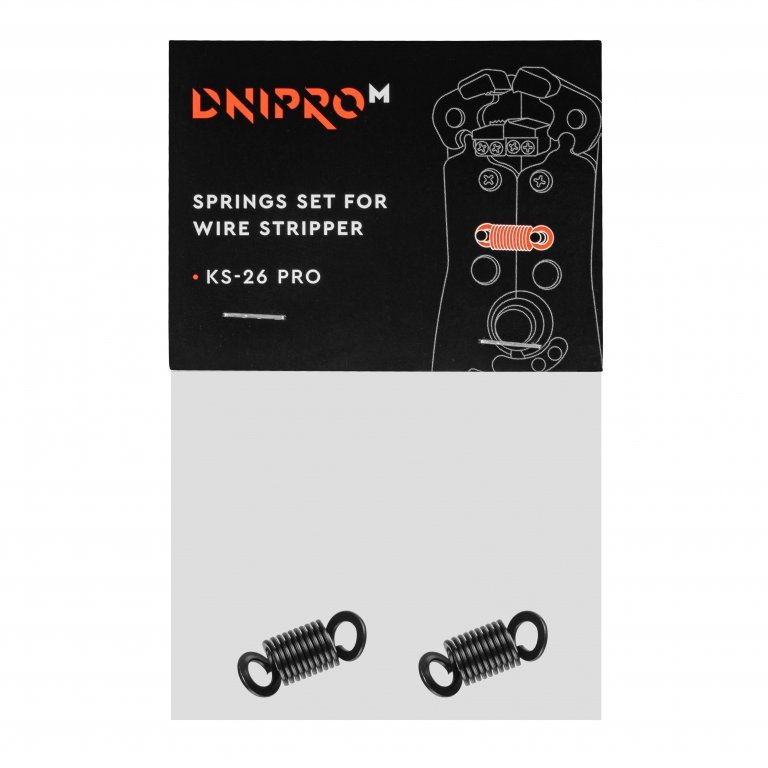 Juego de muelles Dnipro-M para pelacables KS-26, 2 uds.