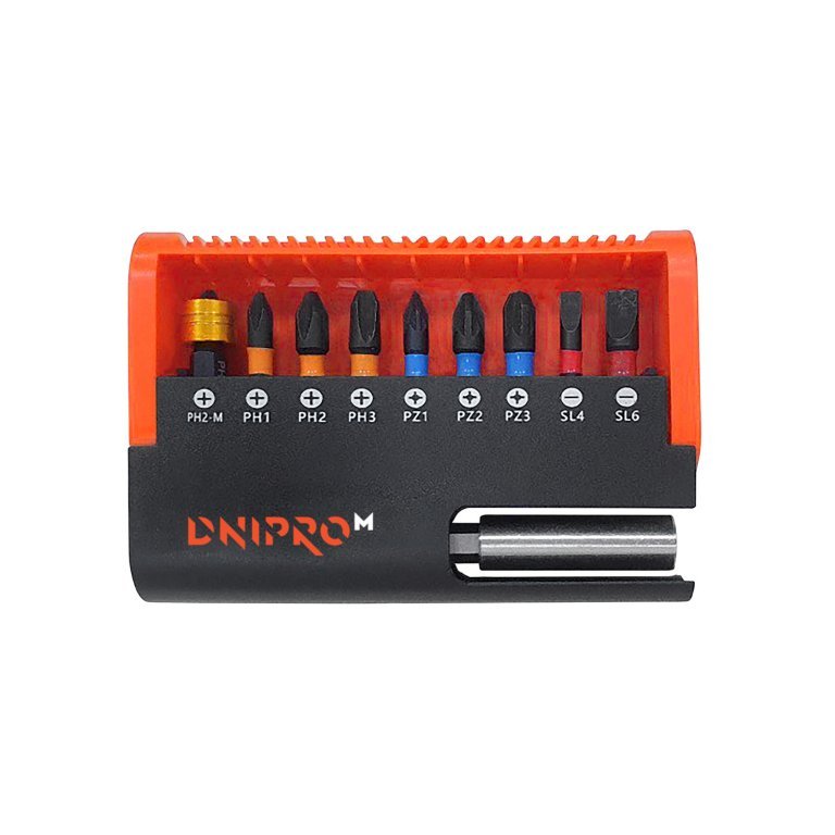 Juego de puntas Dnipro-M Impact 10 uds.