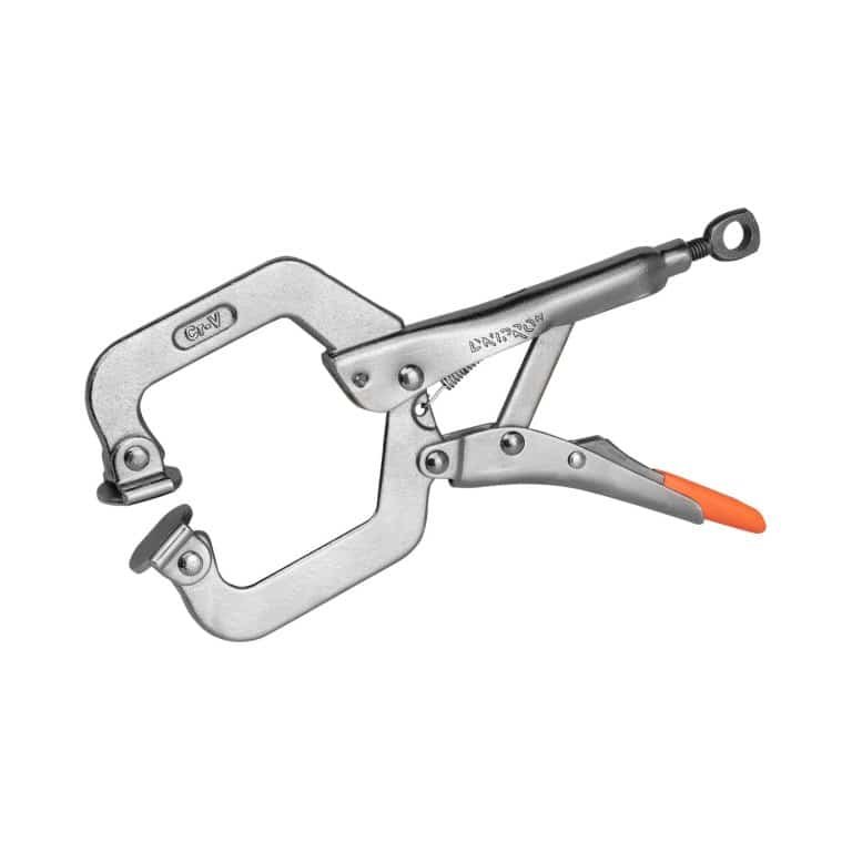 Pinza de sujeción Dnipro-M tipo C, para soldar 180 mm