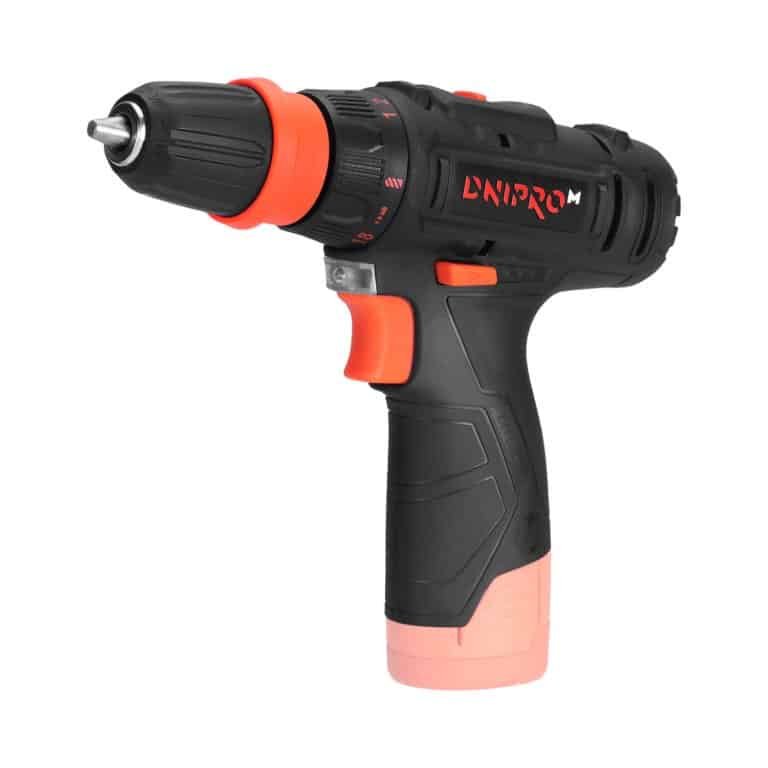 Taladro atornillador inalámbrico Dnipro-M CD-12Q (sin batería ni cargador)