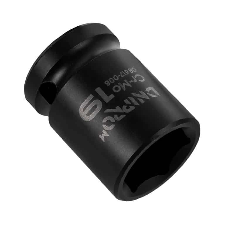 Vaso de impacto Dnipro-M CR-MO, Teflón, 1/2" 19 mm