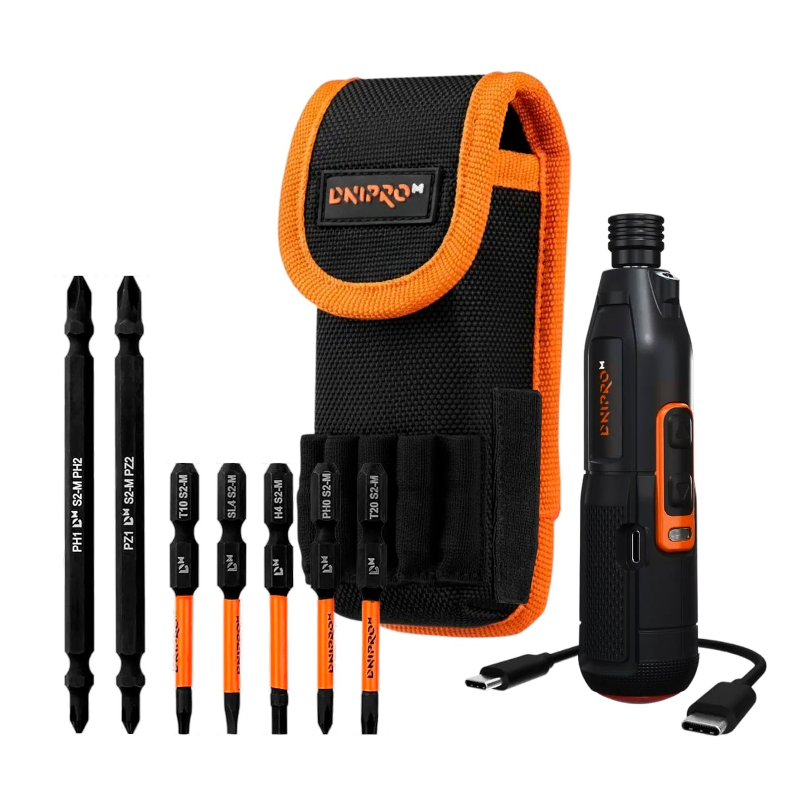 Mini Destornillador Eléctrico 8 Nm Dnipro-M CSD-36X