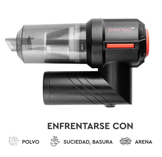 Aspirador de Mano Potente sin Cable 120W Dnipro-M VC-10BC - Imagen 7