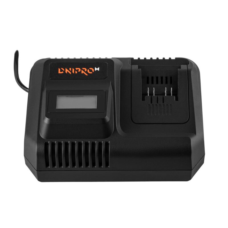 Amoladora angular inalámbrica Dnipro-M DGA-202SBC +  Batería  8 Ah +  Cargador 8A +  Maletin M100 - Imagen 9