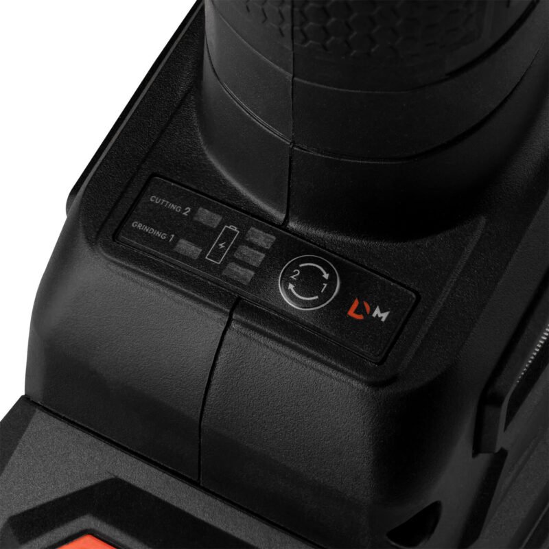 Taladro atornillador Dnipro-M CD-201HBC Compact +  Amoladora inalámbrica DGA-201BC Ultra + Perforador inalámbrico  DHR-201BC Compact +  Baterías 4 A/h (2 uds.) + Cargador Dual (3A) + Bolsa de herramientas - Imagen 13