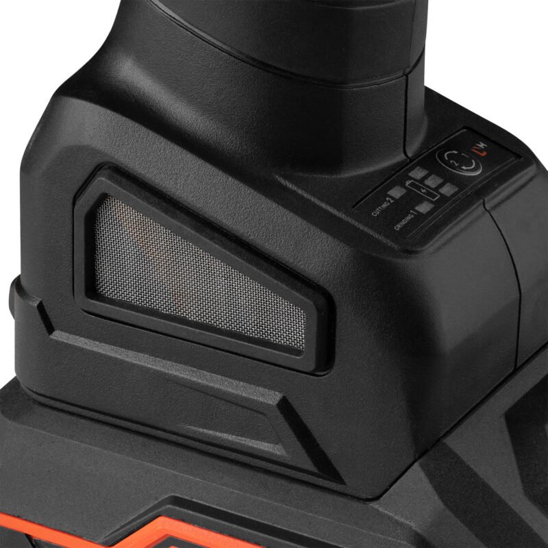 Taladro atornillador Dnipro-M CD-201HBC Compact +  Amoladora inalámbrica DGA-201BC Ultra + Perforador inalámbrico  DHR-201BC Compact +  Baterías 4 A/h (2 uds.) + Cargador Dual (3A) + Bolsa de herramientas - Imagen 16