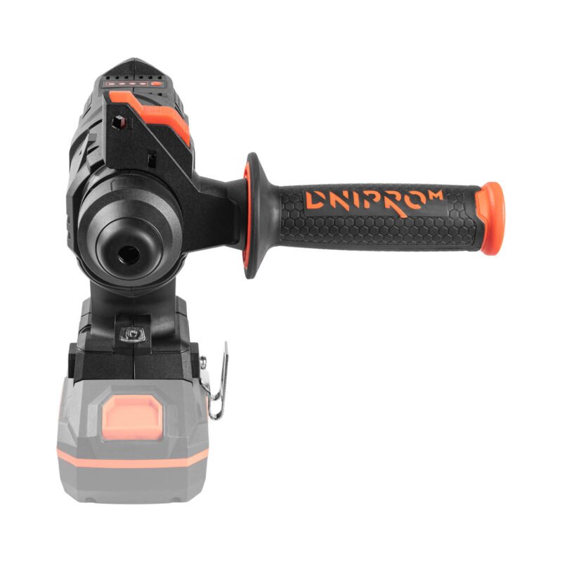 Taladro atornillador Dnipro-M CD-201HBC Compact +  Amoladora inalámbrica DGA-201BC Ultra + Perforador inalámbrico  DHR-201BC Compact +  Baterías 4 A/h (2 uds.) + Cargador Dual (3A) + Bolsa de herramientas - Imagen 22