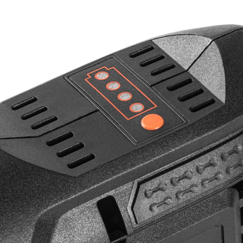 Taladro atornillador Dnipro-M CD-201HBC Compact +  Amoladora inalámbrica DGA-201BC Ultra + Perforador inalámbrico  DHR-201BC Compact +  Baterías 4 A/h (2 uds.) + Cargador Dual (3A) + Bolsa de herramientas - Imagen 24