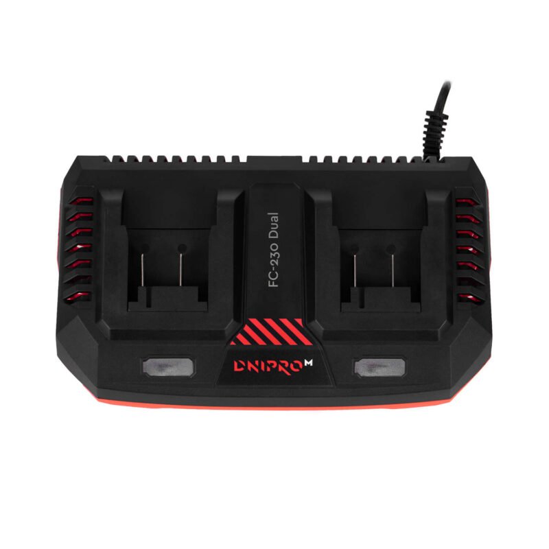 Taladro atornillador Dnipro-M CD-201HBC Compact +  Amoladora inalámbrica DGA-201BC Ultra + Perforador inalámbrico  DHR-201BC Compact +  Baterías 4 A/h (2 uds.) + Cargador Dual (3A) + Bolsa de herramientas - Imagen 37