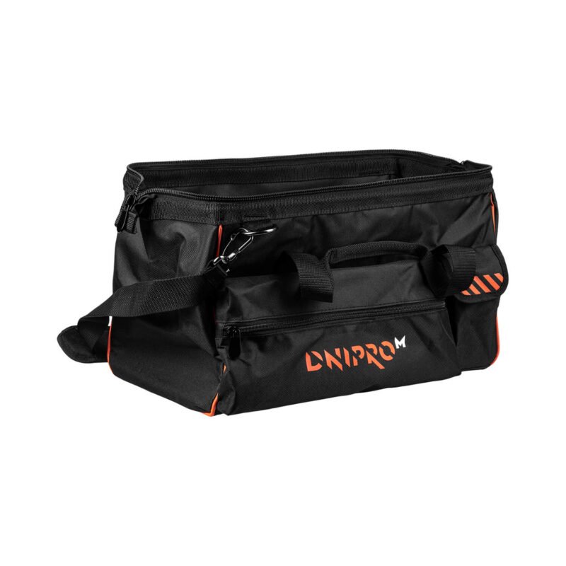 Taladro atornillador Dnipro-M CD-201HBC Compact +  Amoladora inalámbrica DGA-201BC Ultra + Perforador inalámbrico  DHR-201BC Compact +  Baterías 4 A/h (2 uds.) + Cargador Dual (3A) + Bolsa de herramientas - Imagen 42