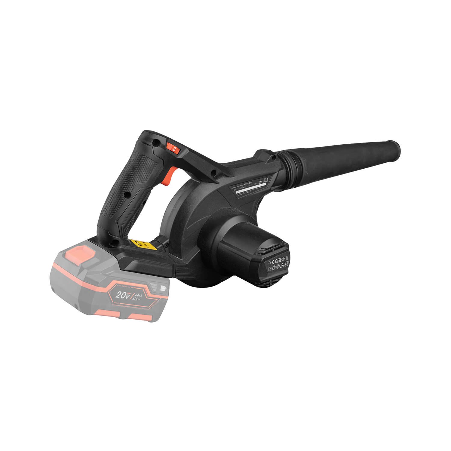 Soplador inalámbrico Dnipro-M DVB-200 + Batería 4 A/h +  Cargador 3 A - Imagen 7