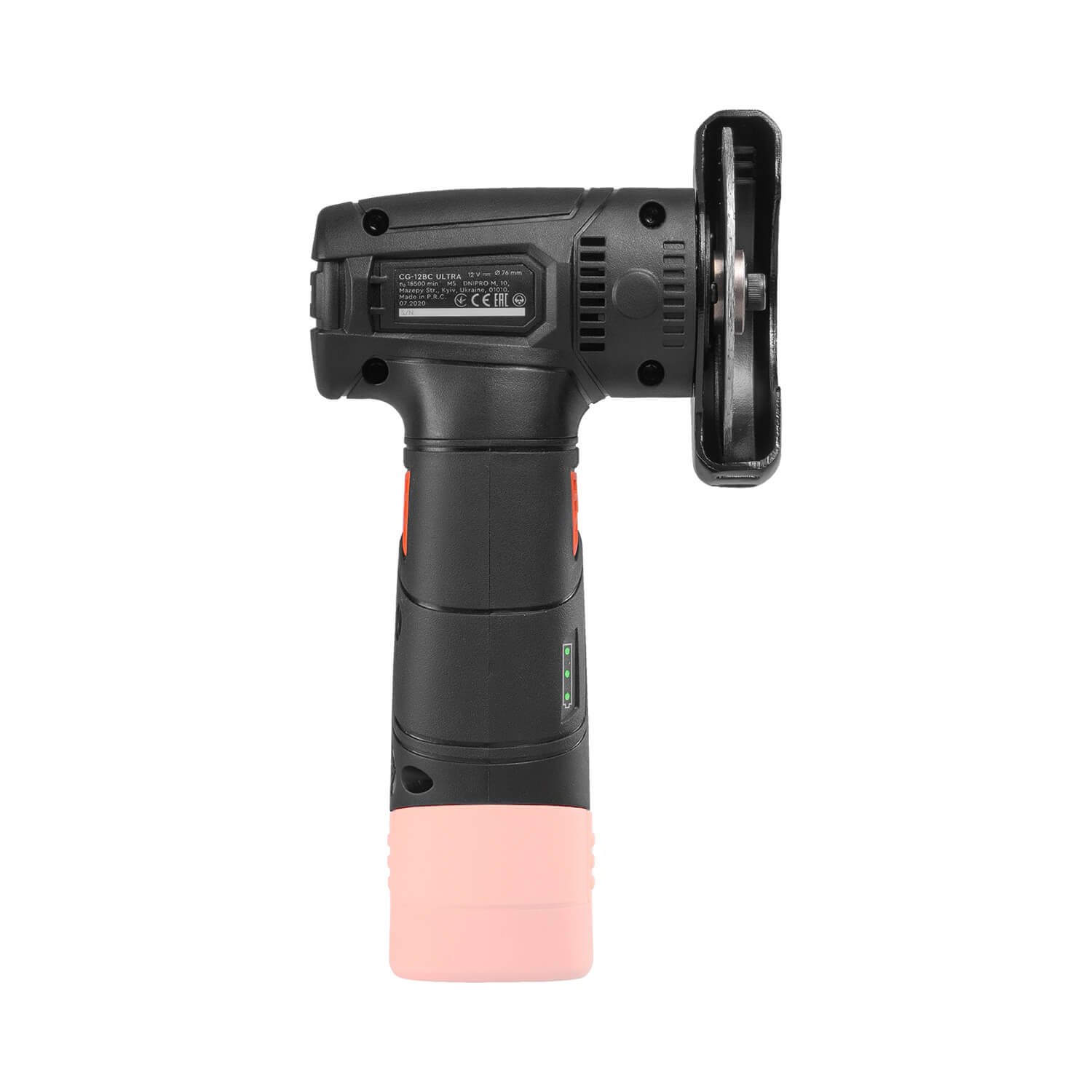 Taladro atornillador inalámbrico CD-12Q + Atornillador de impacto a batería TD-12 + Amoladora inalámbrica CG-12BC Ultra +  Batería 2 Ah + Cargador 2,3 A + Disco de corte (5 uds.) + Disco Diamantado (1 uds.) + Disco Multi Cut (1 uds.) + Juego de puntas (10 uds.) + Maletin - Imagen 14