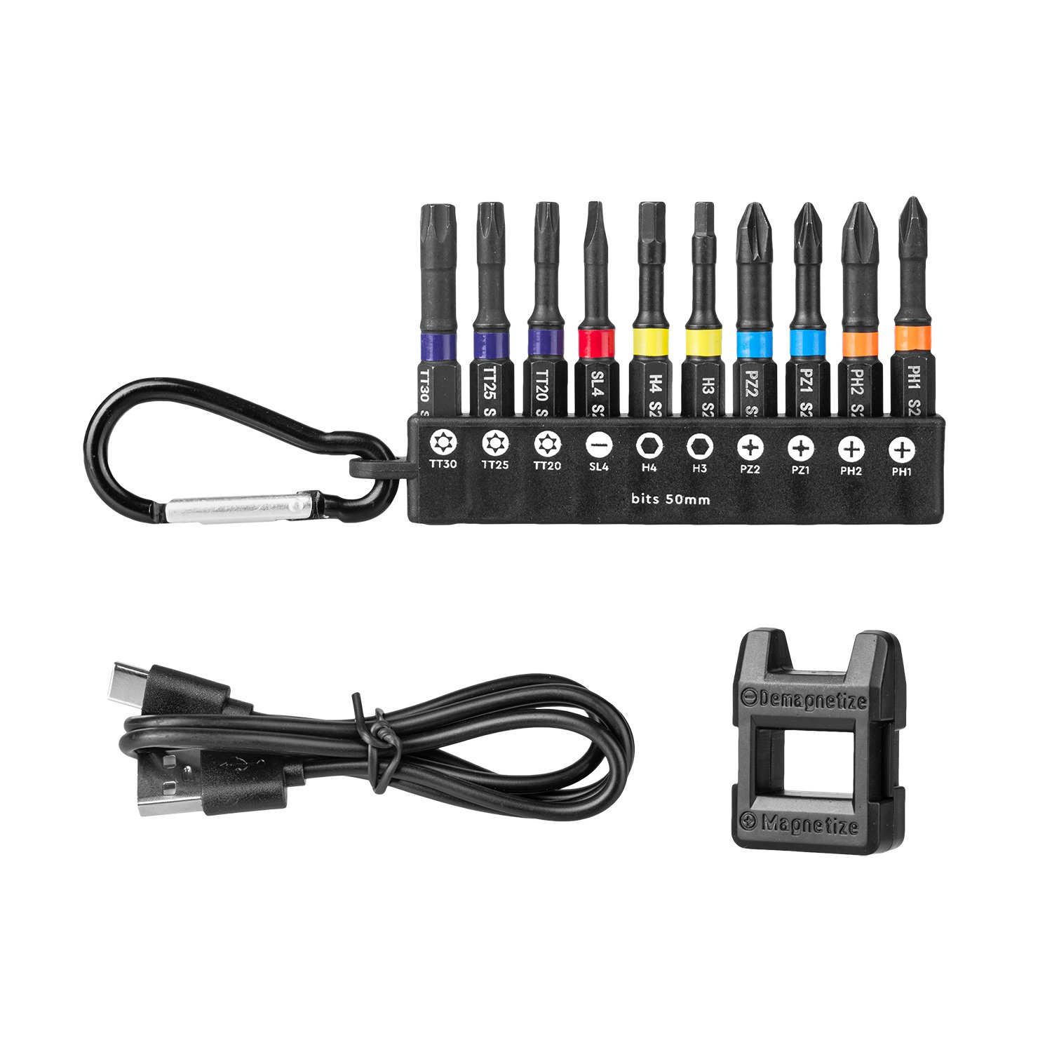 Kit de Herramientas Inalámbricas Dnipro-M – Atornillador CSD-40X y Linterna ULTRA CFL-36M para Hogar, Taller y Exterior - Imagen 16