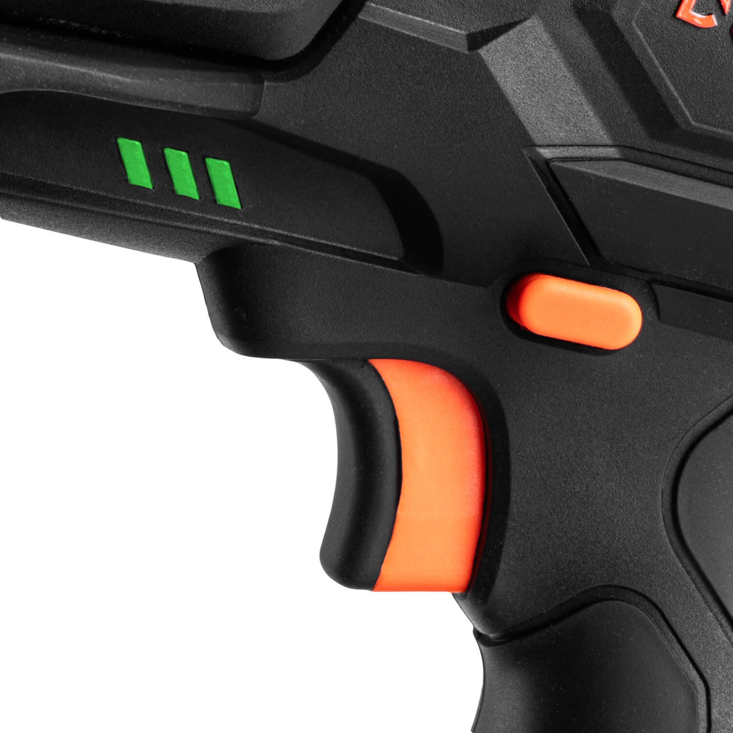 Kit de Motosierra a Batería Dnipro-M CS-12 con Batería 4Ah, Cargador Rápido FC-122 y Guantes de Trabajo Profesionales (Talla 9) - Imagen 4