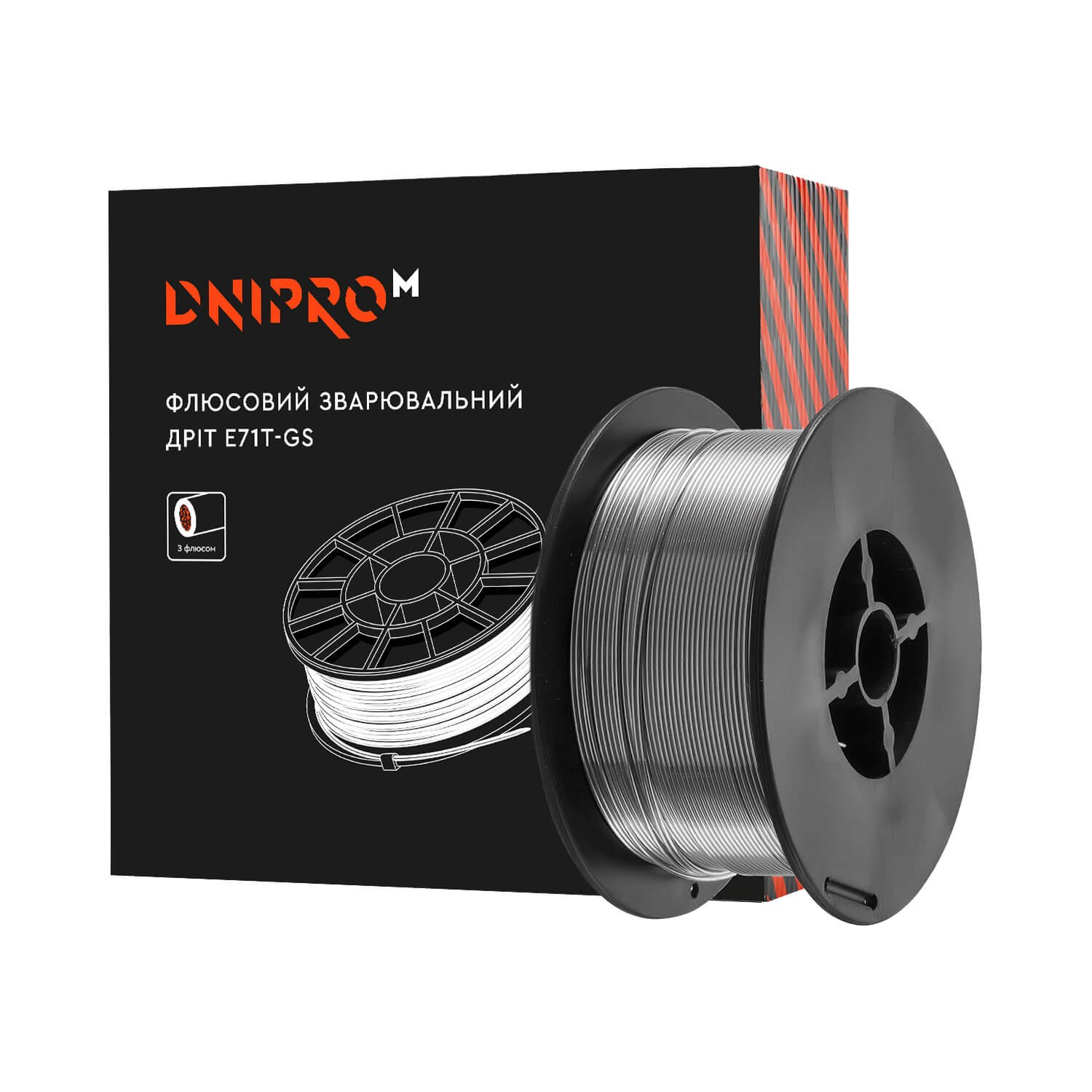 Kit de Soldadura Profesional Dnipro-M MIG/MMA MG-18DX (170A) – Inversor Semiautomático con Máscara WM-39N, Amoladora Angular 1200W, Guantes de Soldador y Alambre E71T-GS 0.8 mm (1 kg) - Imagen 14